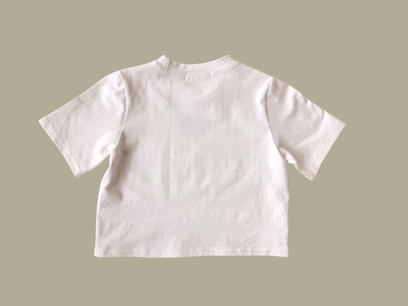 Dore Dore - Korean Children Fashion - #fashionkids - Kids Double Heart Crop Tee - 6
