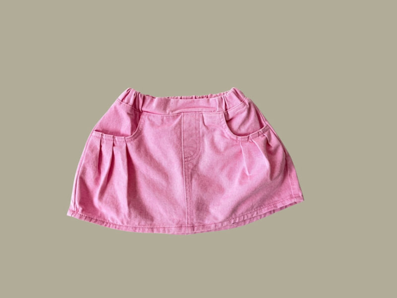 Dore Dore - Korean Children Fashion - #fashionkids - Kids Pigment Pleated Skirt Pants - 3