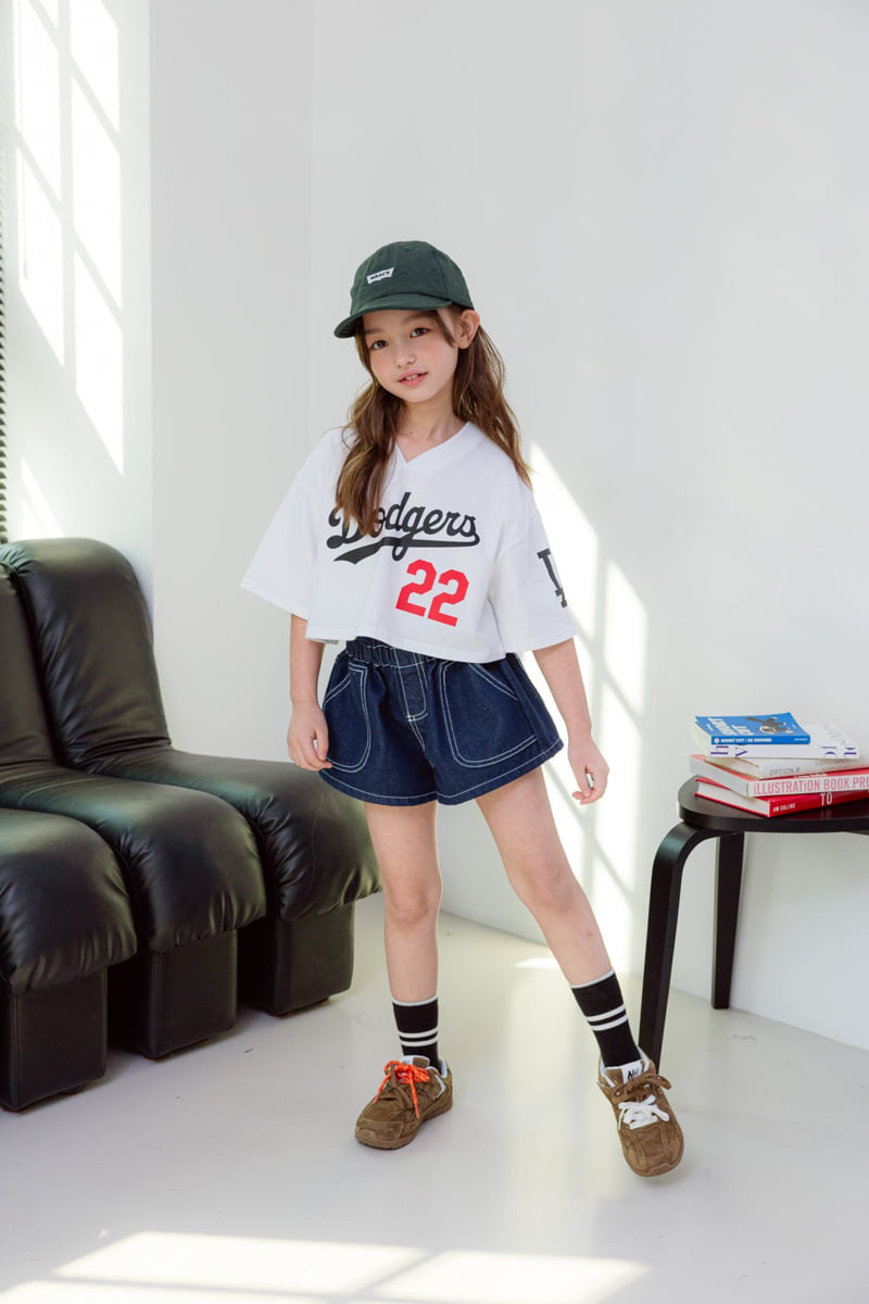 Dore Dore - Korean Children Fashion - #fashionkids - Kids Shirring Band Shorts (Dark Blue) - 7