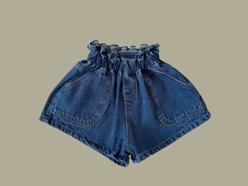 Dore Dore - Korean Children Fashion - #fashionkids - Junior Shirring Band Shorts (Blue) - 2