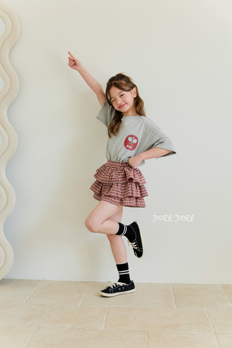 Dore Dore - Korean Children Fashion - #kidsshorts - Kids NYC Tennis Tee - 8