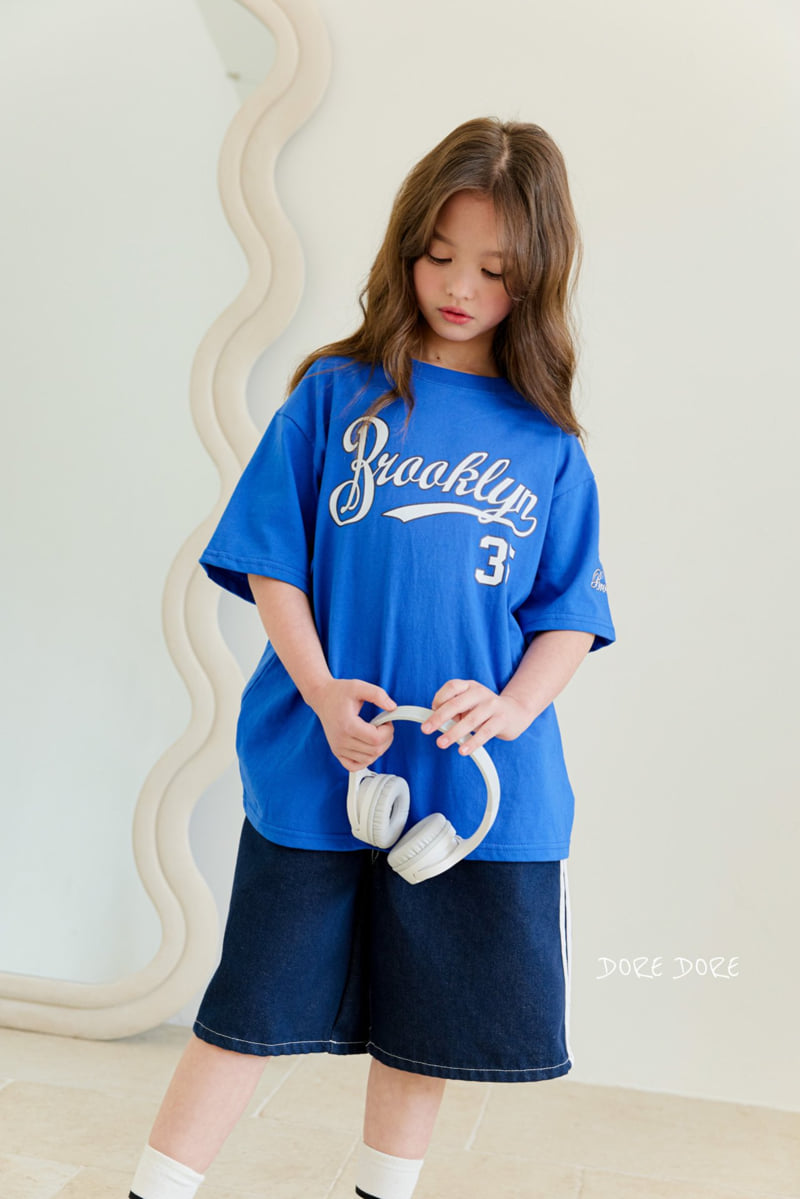 Dore Dore - Korean Children Fashion - #kidsshorts - Kids 35 Brooklyn Tee - 7