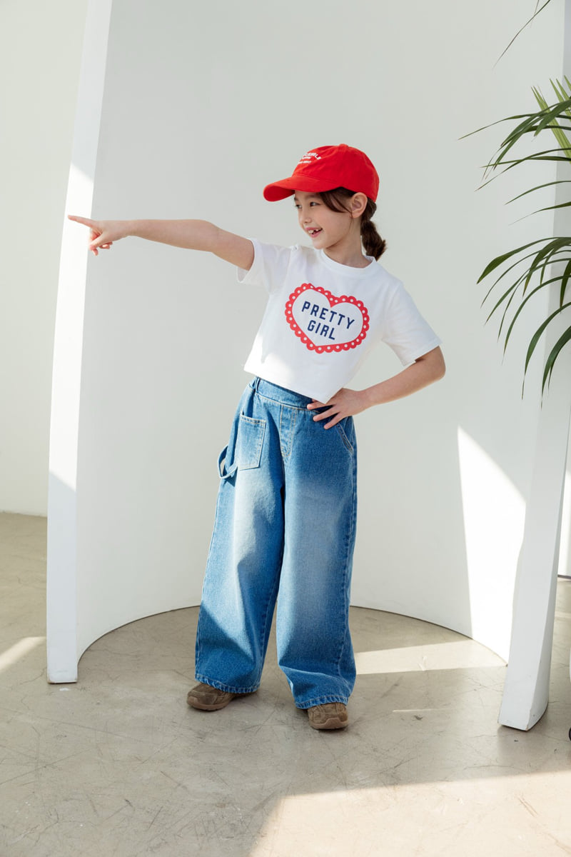 Dore Dore - Korean Children Fashion - #kidsshorts - Kids Unbalanced Pocket Jeans - 10
