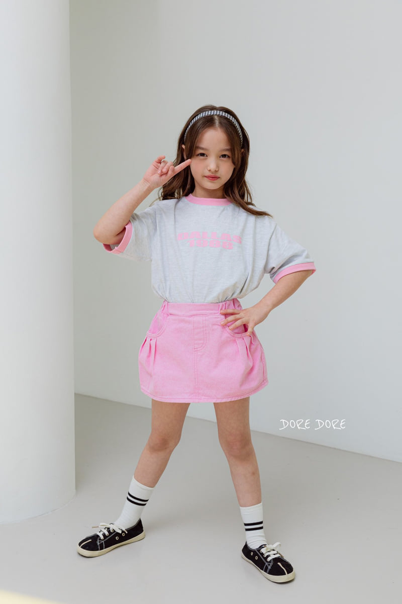 Dore Dore - Korean Children Fashion - #kidsstore - Kids Pigment Pleated Skirt Pants - 5