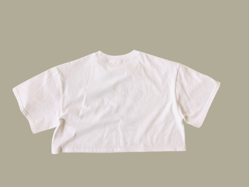 Dore Dore - Korean Children Fashion - #kidsstore - Kids 17 Babe Crop Tee - 6
