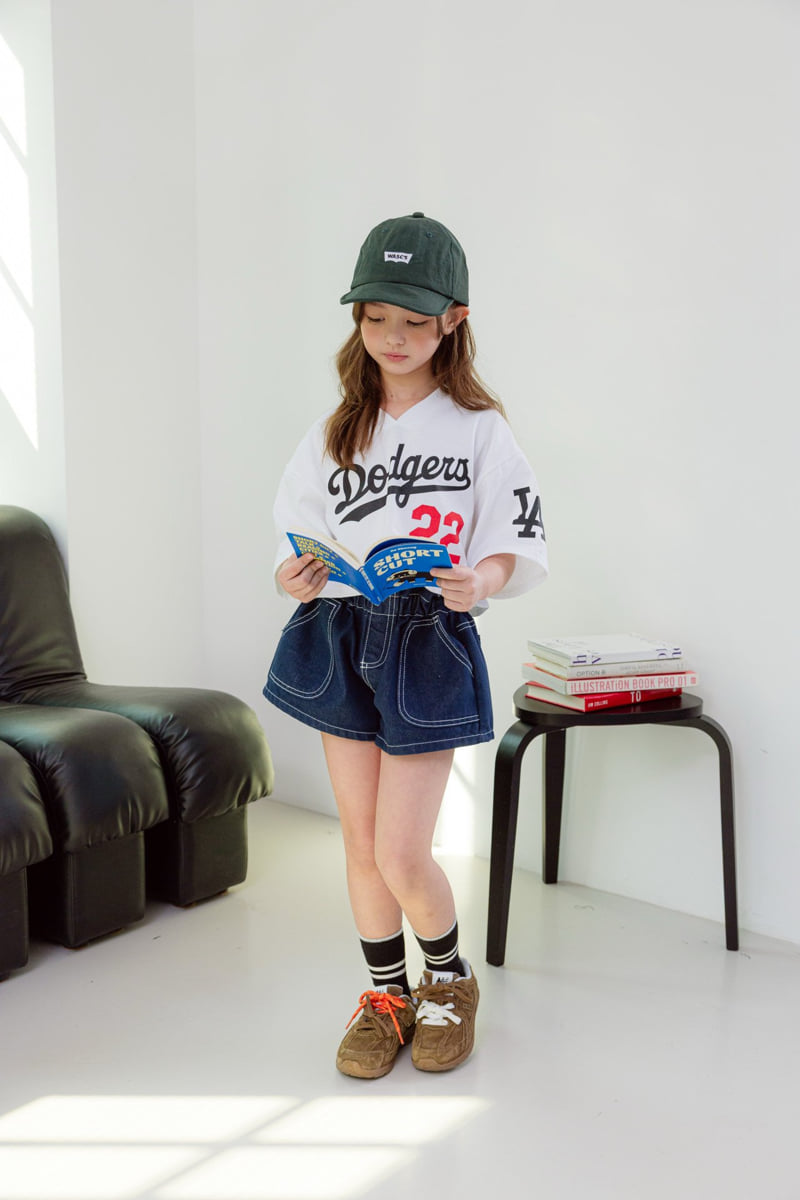 Dore Dore - Korean Children Fashion - #kidsstore - Kids Shirring Band Shorts (Dark Blue) - 9