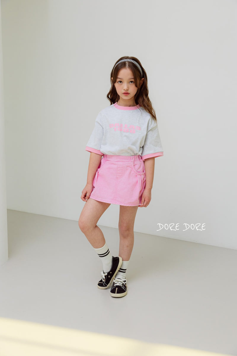 Dore Dore - Korean Children Fashion - #kidzfashiontrend - Kids Pigment Pleated Skirt Pants - 6