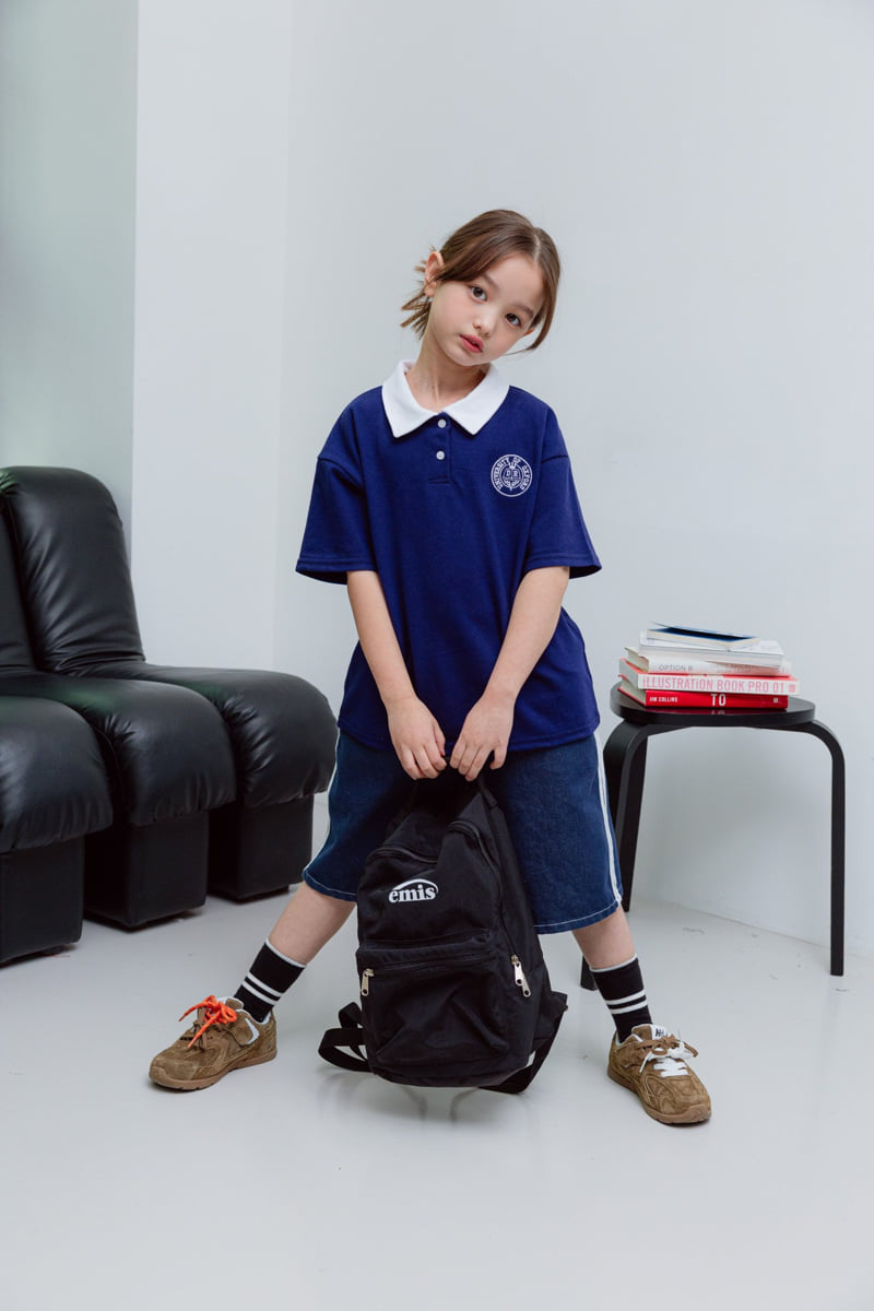 Dore Dore - Korean Children Fashion - #kidzfashiontrend - Kids PK Raglan Collar Tee