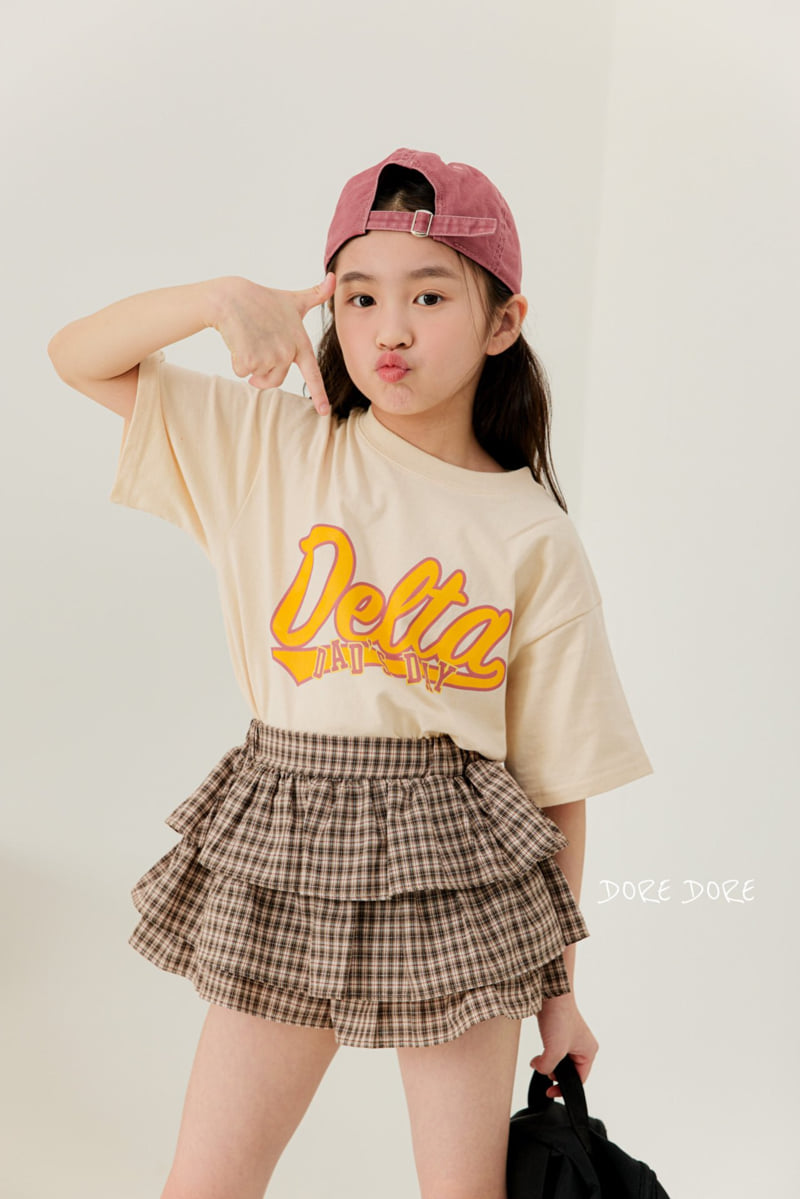 Dore Dore - Korean Children Fashion - #kidzfashiontrend - Kids Delta Tee