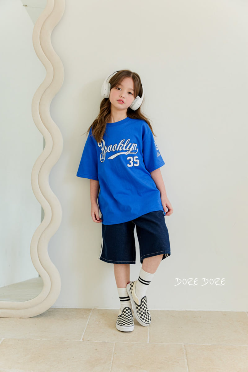 Dore Dore - Korean Children Fashion - #kidzfashiontrend - Kids 35 Brooklyn Tee - 9