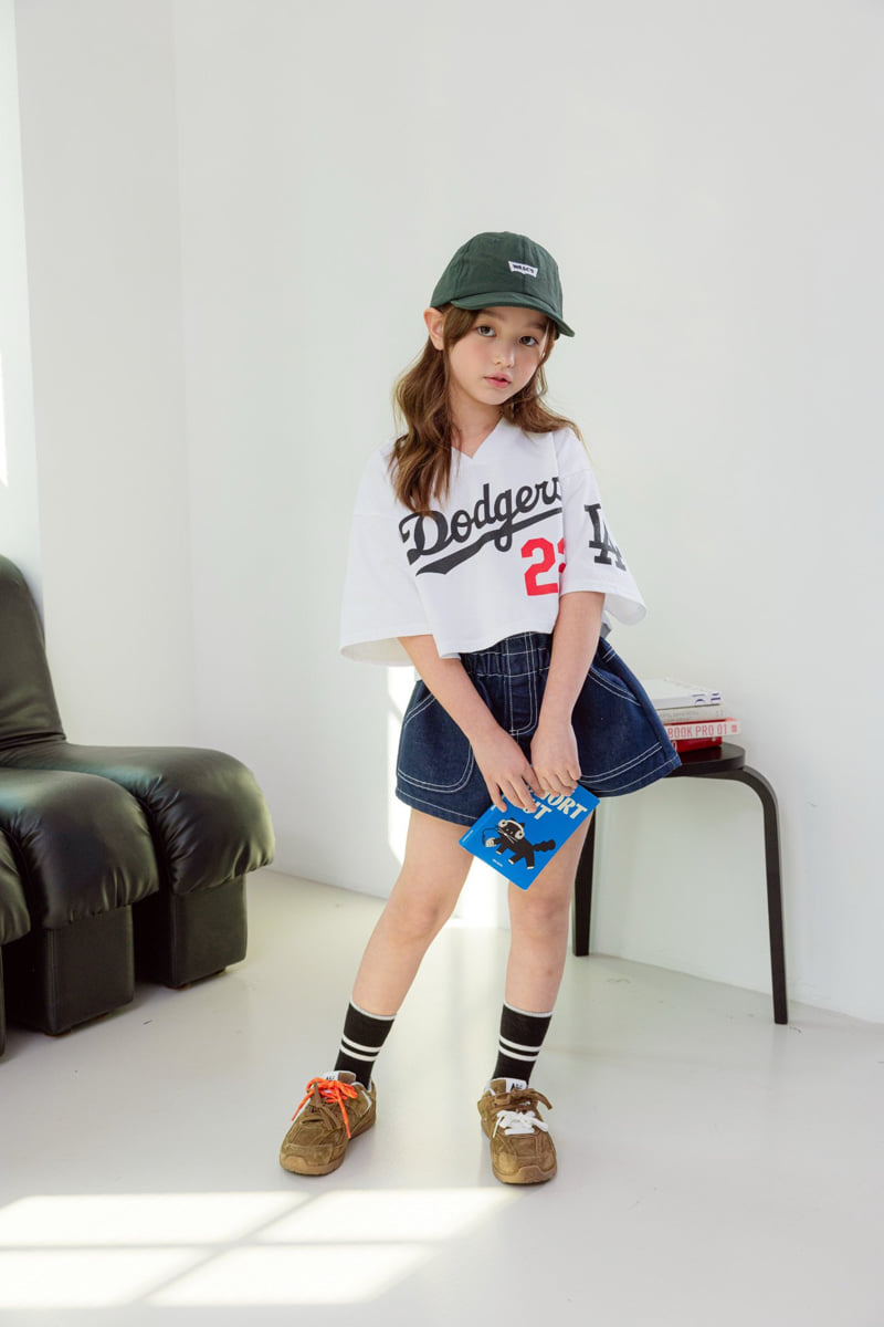 Dore Dore - Korean Children Fashion - #kidzfashiontrend - Kids Shirring Band Shorts (Dark Blue) - 10
