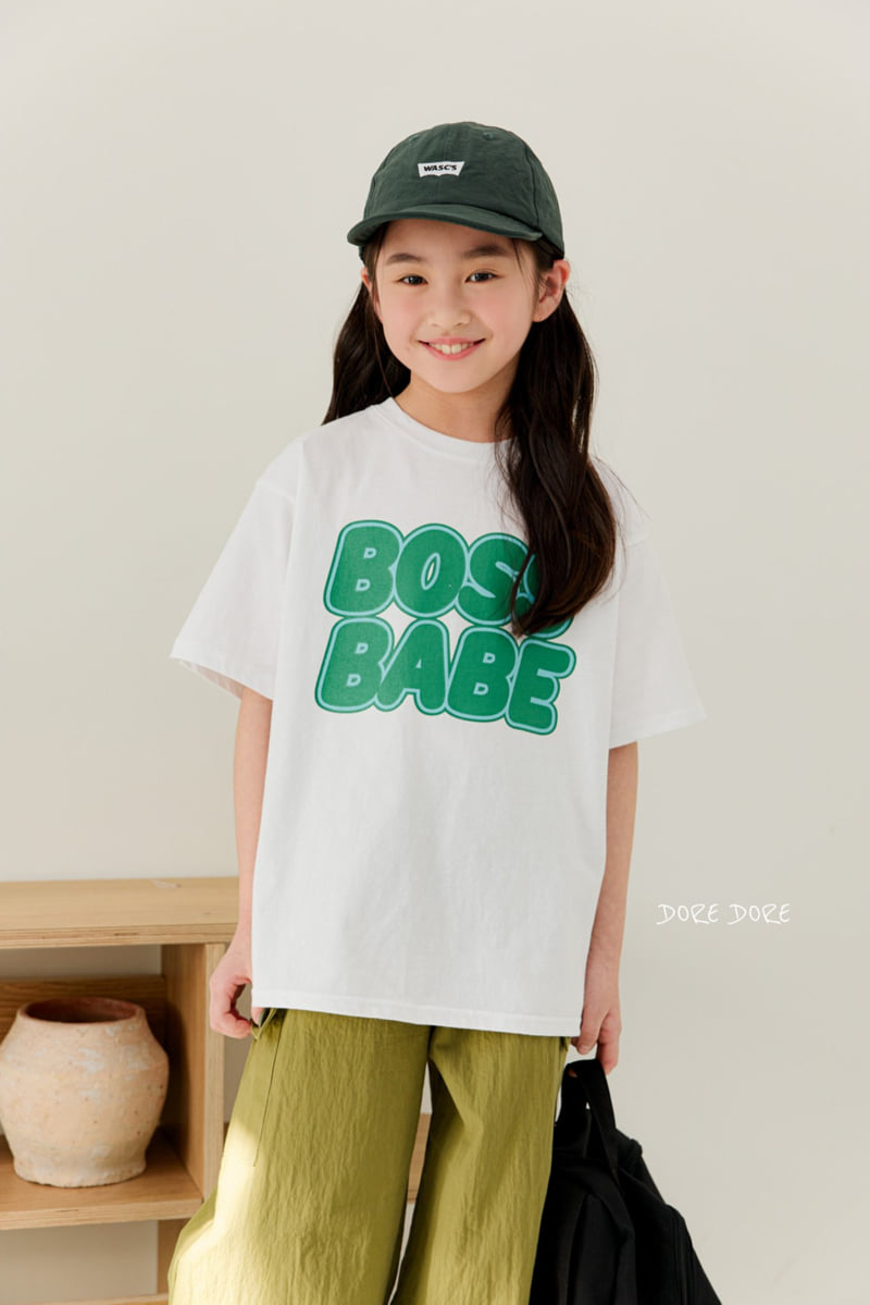 Dore Dore - Korean Children Fashion - #kidzfashiontrend - Junior Boss Bebe Tee - 12