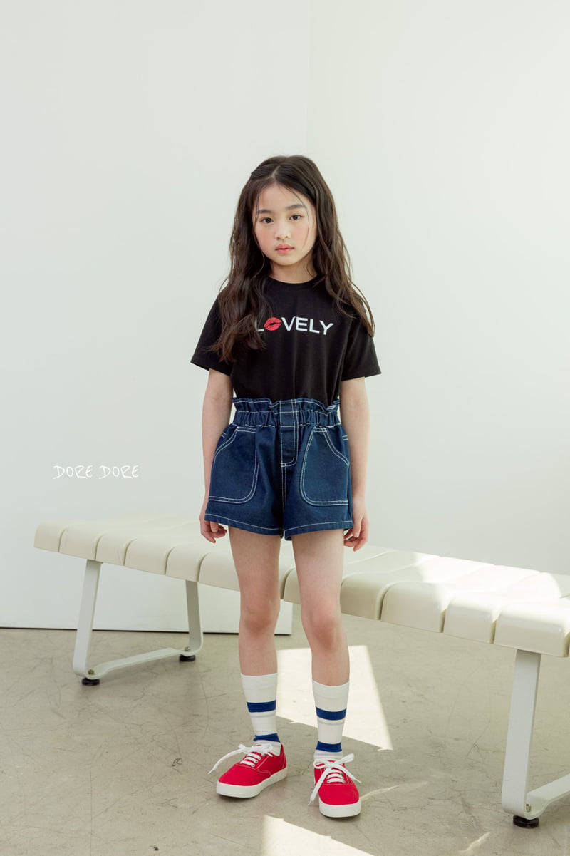 Dore Dore - Korean Children Fashion - #littlefashionista - Kids Lip Crop Tee - 11