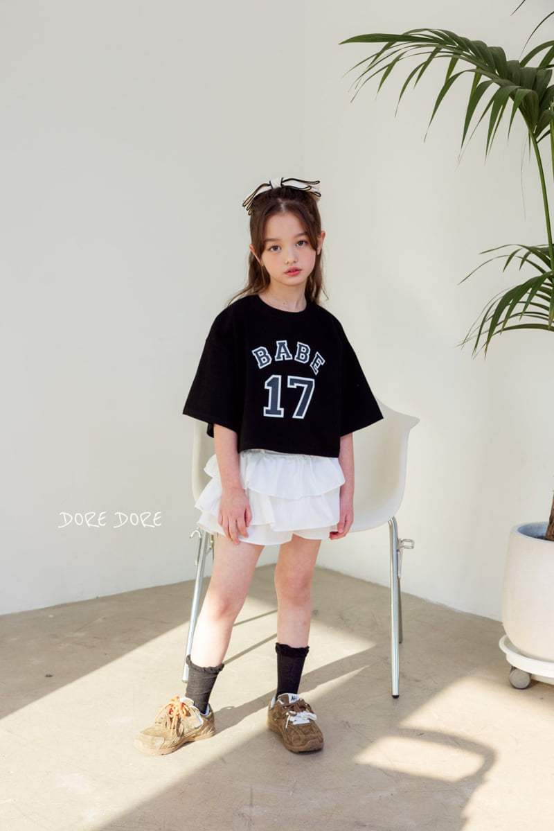 Dore Dore - Korean Children Fashion - #littlefashionista - Kids 17 Babe Crop Tee - 9