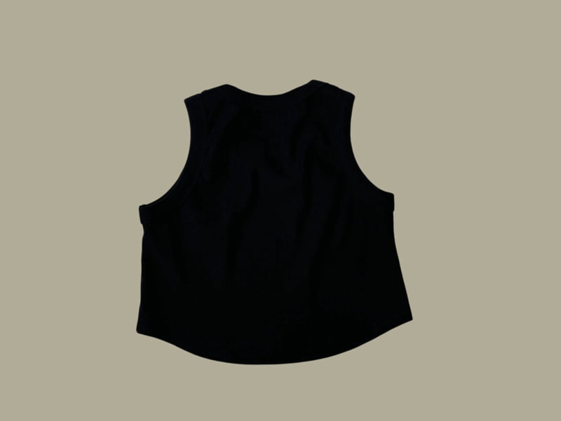Dore Dore - Korean Children Fashion - #Kfashion4kids - Kids Embroidery Sleeveless Tee - 4