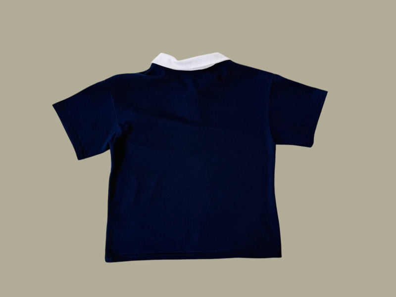 Dore Dore - Korean Children Fashion - #littlefashionista - Kids PK Raglan Collar Tee - 4