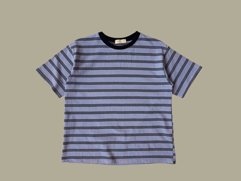 Dore Dore - Korean Children Fashion - #magicofchildhood - Kids Stripe Raglan Tee - 3