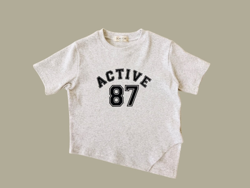Dore Dore - Korean Children Fashion - #magicofchildhood - Junior 87 Active Tee - 5