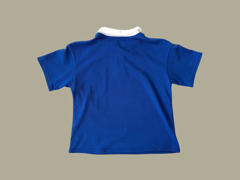 Dore Dore - Korean Children Fashion - #minifashionista - Kids PK Raglan Collar Tee - 5