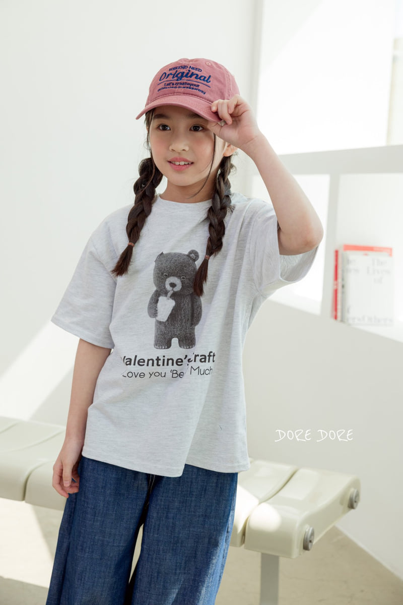 Dore Dore - Korean Children Fashion - #minifashionista - Kids Juice Bear Tee