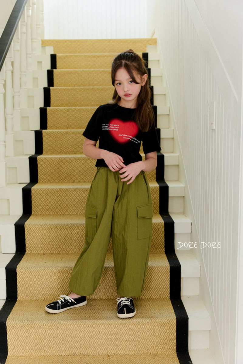 Dore Dore - Korean Children Fashion - #minifashionista - Kids Overfit CN Jogger Pants - 12