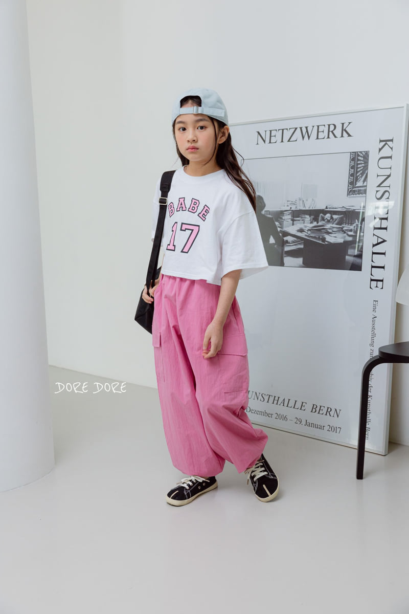 Dore Dore - Korean Children Fashion - #minifashionista - Kids 17 Babe Crop Tee - 11