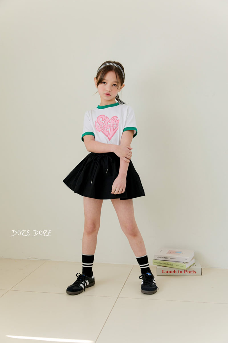 Dore Dore - Korean Children Fashion - #minifashionista - Kids Self Crop Tee - 9