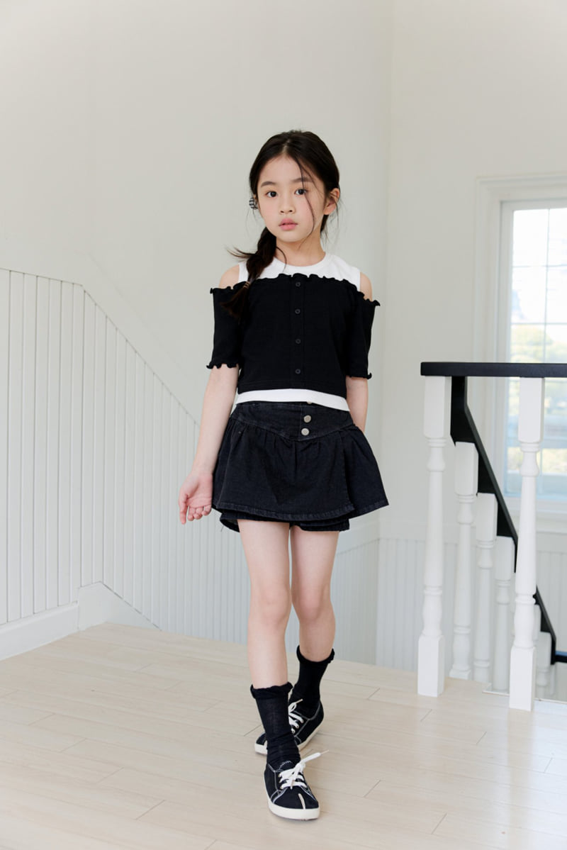 Dore Dore - Korean Children Fashion - #minifashionista - Kids Span Linen Skirt Pants