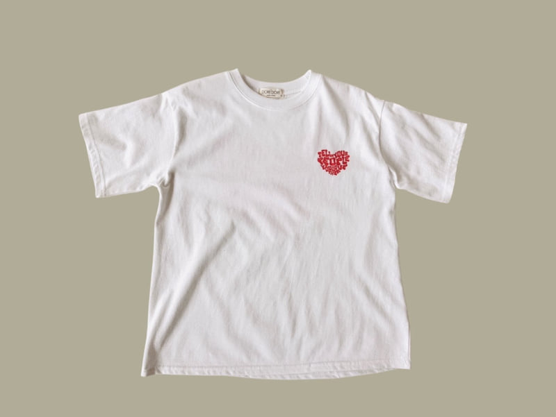Dore Dore - Korean Children Fashion - #prettylittlegirls - Kids Tell Love Tee - 5