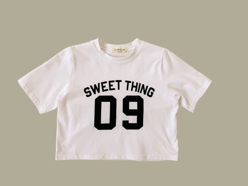 Dore Dore - Korean Children Fashion - #stylishchildhood - Kids Street 09 Crop Tee - 3