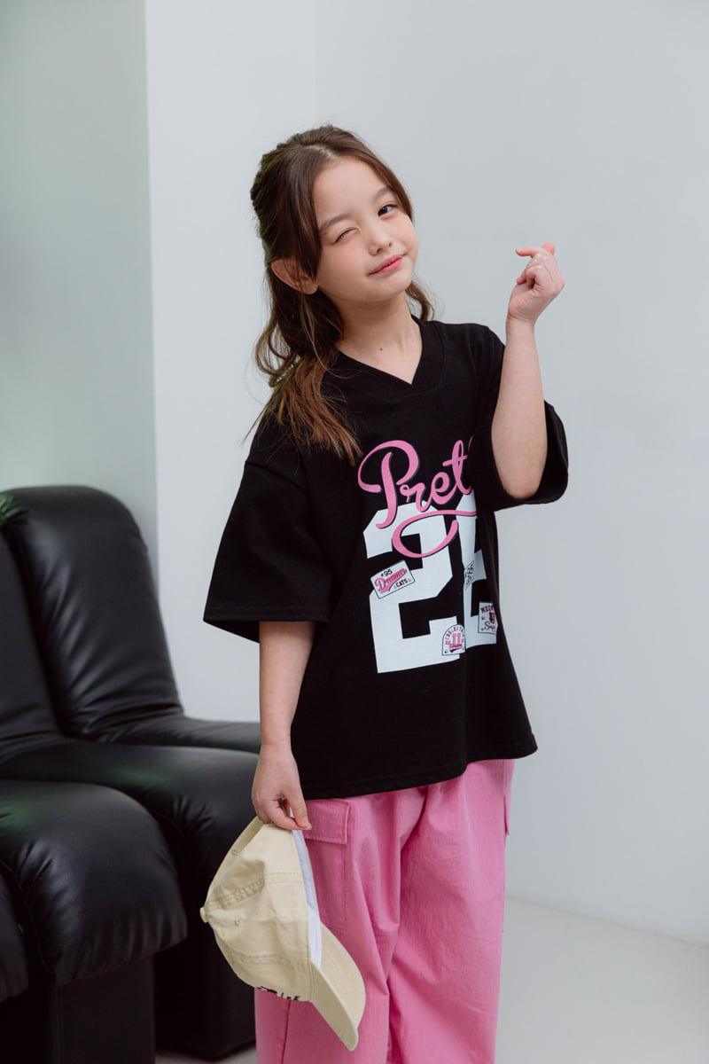 Dore Dore - Korean Children Fashion - #toddlerclothing - Junior V-neck 28 Tee - 10