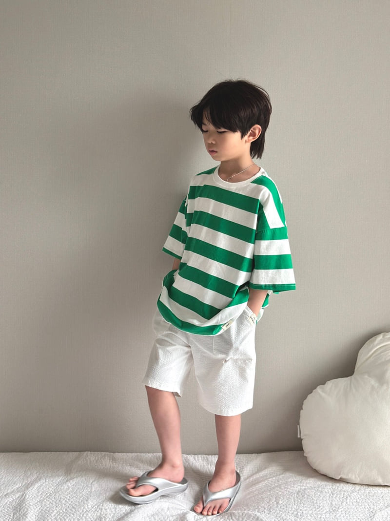 Doubled - Korean Children Fashion - #childofig - Ray Striped Tee