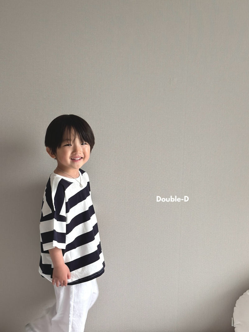 Doubled - Korean Children Fashion - #designkidswear - Ray Striped Tee - 3