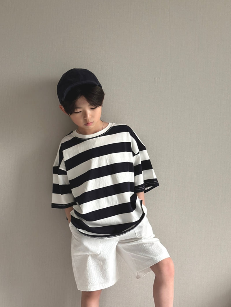 Doubled - Korean Children Fashion - #designkidswear - Ray Striped Tee - 4