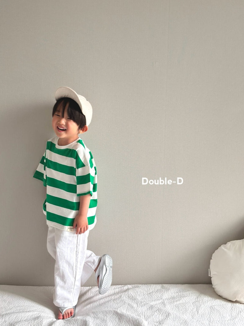 Doubled - Korean Children Fashion - #fashionkids - Ray Striped Tee - 5