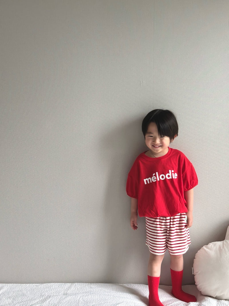 Doubled - Korean Children Fashion - #kidsshorts - Melody Tee - 11