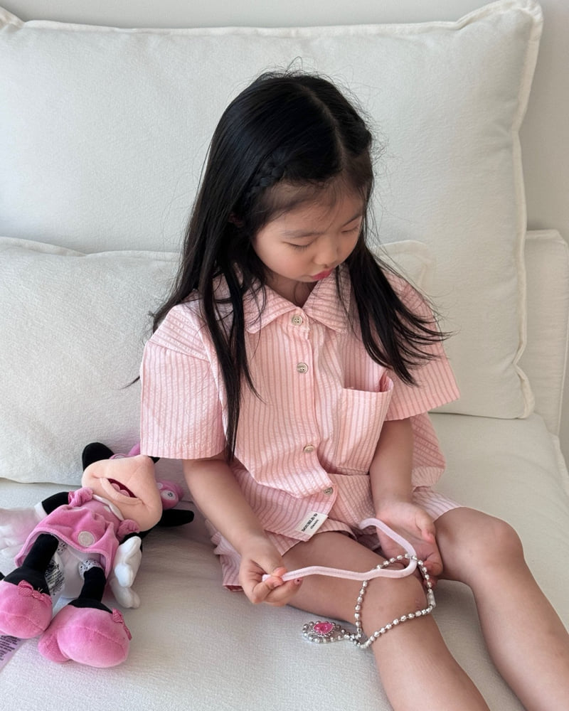 Doubled - Korean Children Fashion - #kidsshorts - Seumseum Shirt - 10