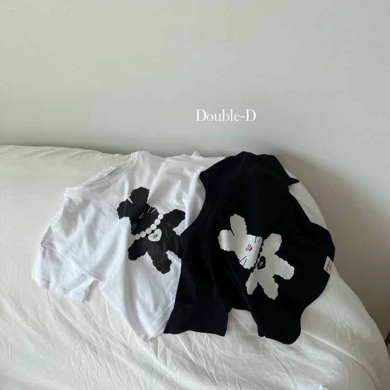 Doubled - Korean Children Fashion - #kidsshorts - Kitsch Short Sleeve Tee - 9