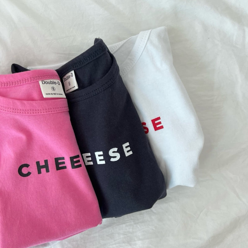 Doubled - Korean Children Fashion - #kidzfashiontrend - Cheese Short Sleeve Tee