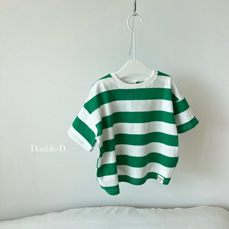 Doubled - Korean Children Fashion - #littlefashionista - Ray Striped Tee - 10