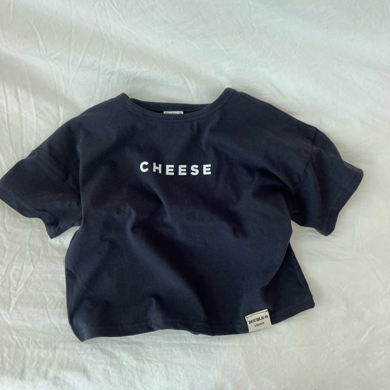 Doubled - Korean Children Fashion - #littlefashionista - Cheese Short Sleeve Tee - 4