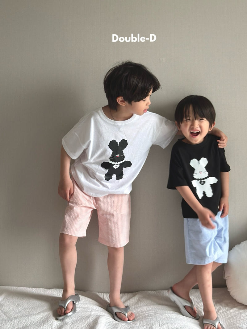 Doubled - Korean Children Fashion - #minifashionista - Kitsch Short Sleeve Tee