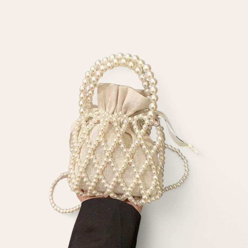 Dudie - Korean Children Fashion - #designkidswear - Pearl Cross Bag - 5
