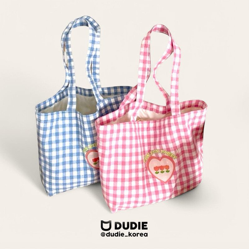 Dudie - Korean Children Fashion - #discoveringself - Rim Checker Bag