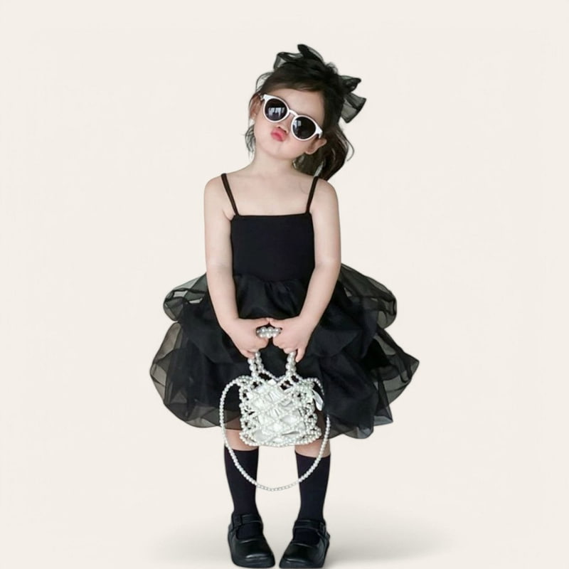 Dudie - Korean Children Fashion - #kidsshorts - Pearl Cross Bag - 8