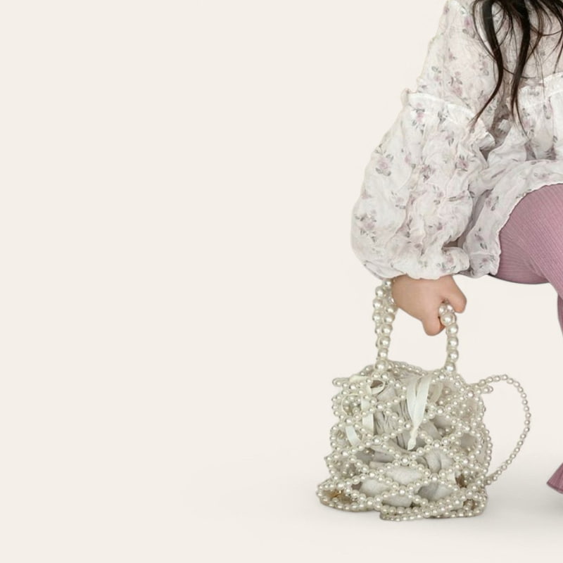 Dudie - Korean Children Fashion - #kidsstore - Pearl Cross Bag - 9