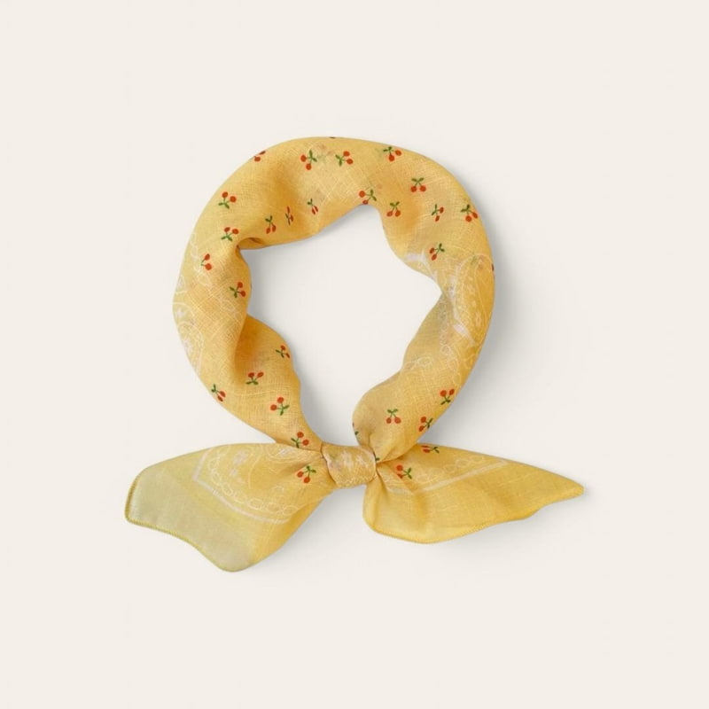 Dudie - Korean Children Fashion - #kidzfashiontrend - Cherry Scarf - 3