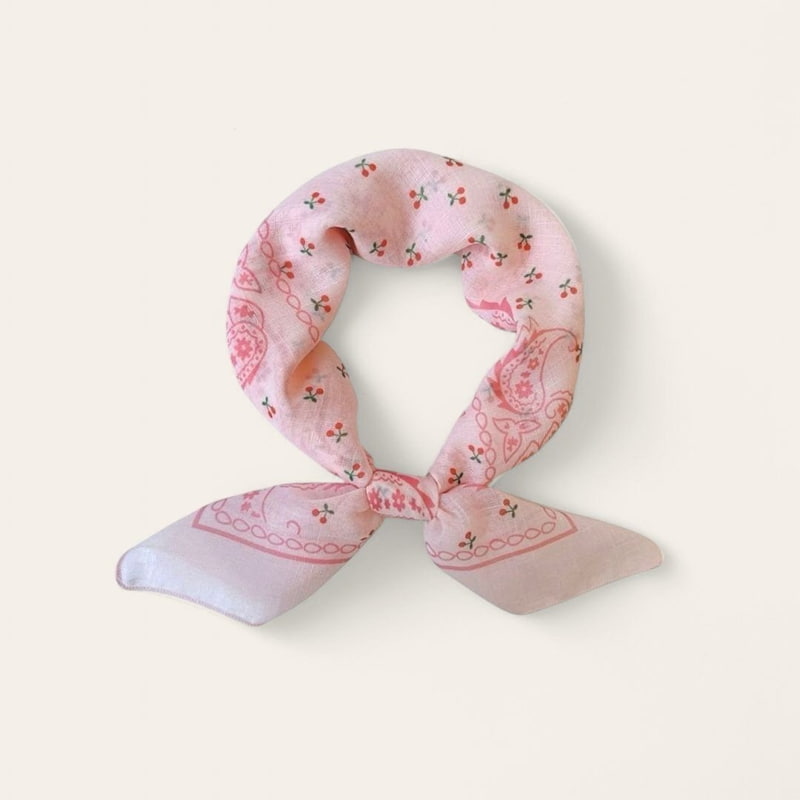 Dudie - Korean Children Fashion - #magicofchildhood - Cherry Scarf - 6