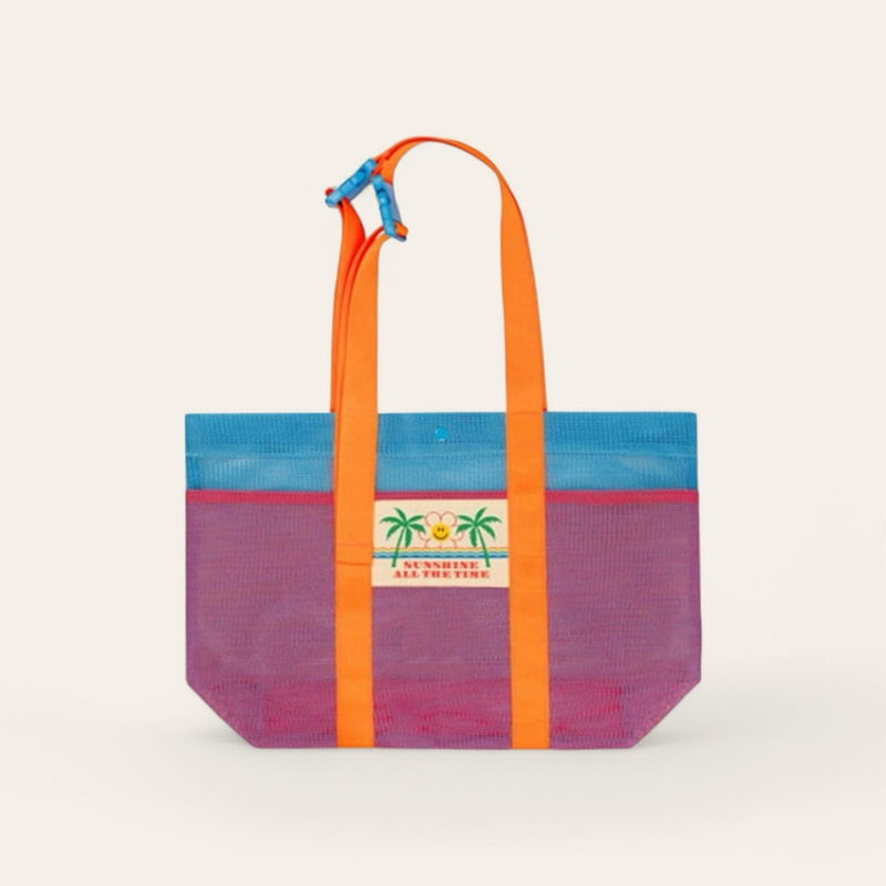 Dudie - Korean Children Fashion - #minifashionista - Smile Beach Bag - 3