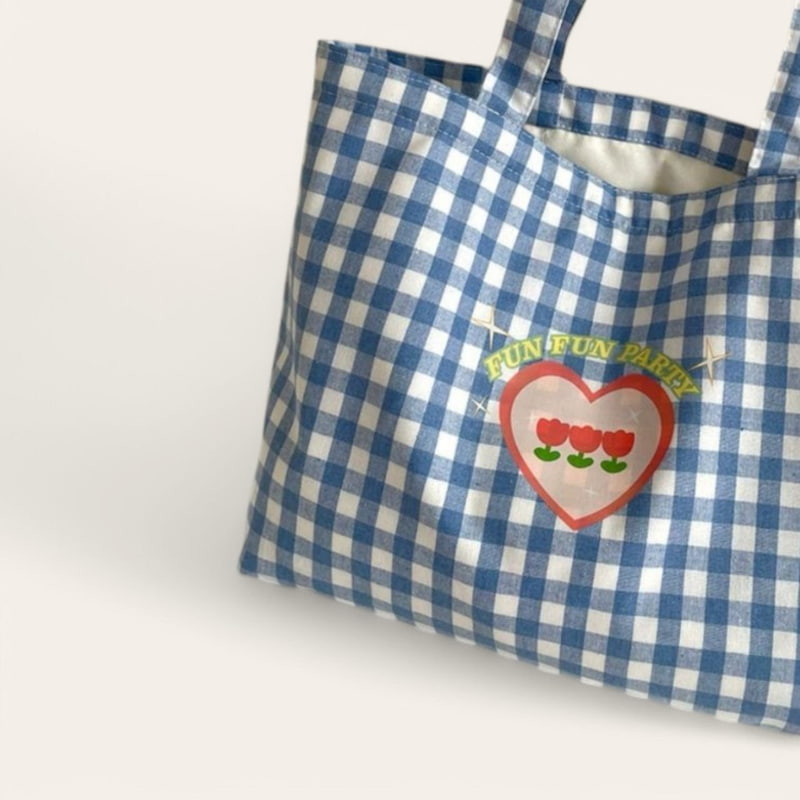 Dudie - Korean Children Fashion - #prettylittlegirls - Rim Checker Bag - 10